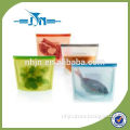 Seal reusable silicone food storage bag/silicone fresh bags